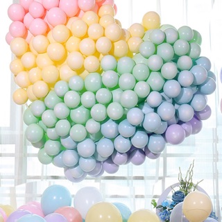 100 bóng cao su màu pastel