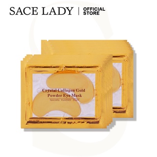 Mặt nạ mắt SACE LADY vàng 24K collagen loại bỏ quầng thâm / bọng mắt làm săn chắc da