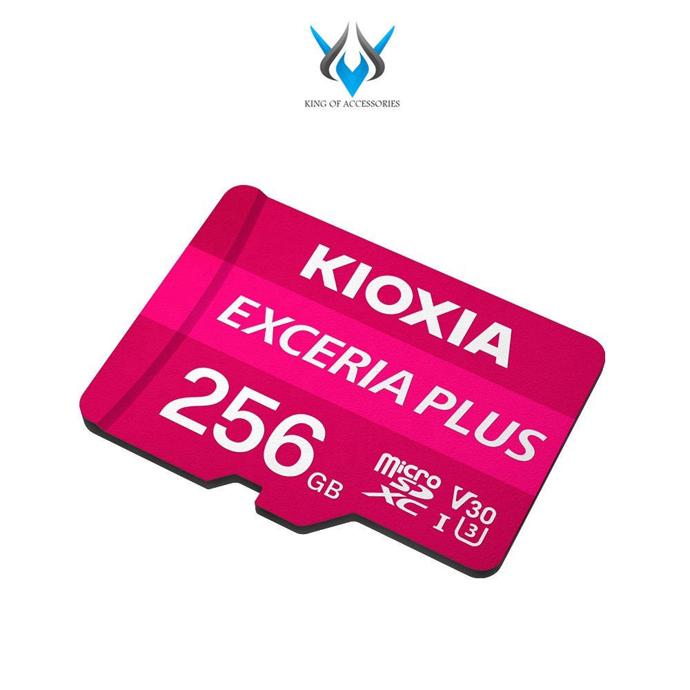 Thẻ nhớ MicroSDXC Kioxia Exceria Plus 256GB U3 4K V30 A1 R100MB/s W85MB/s