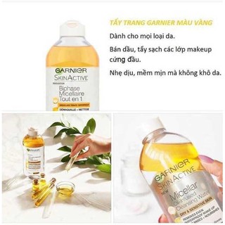 Nước tẩy trang Garnier 400ml- Đức