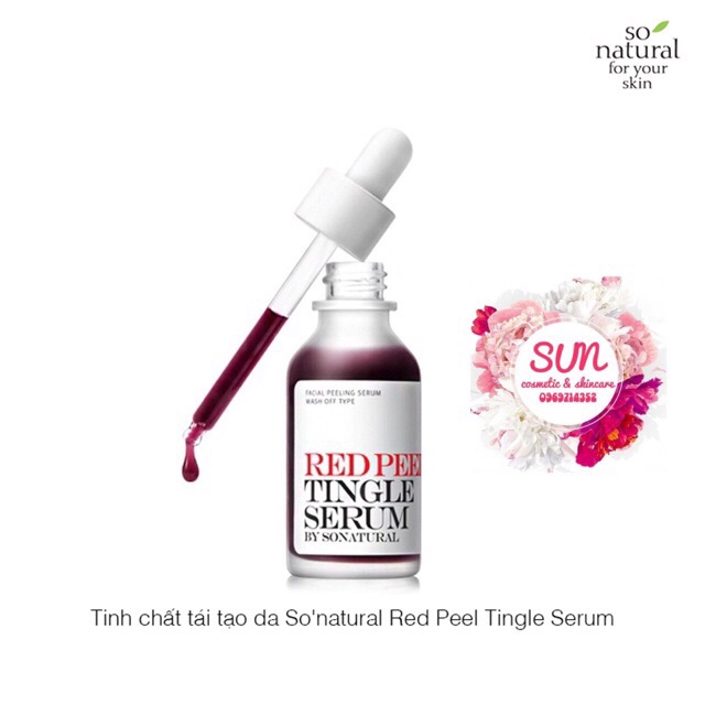 [GIÁ SALE] Red Peel Tingle Serum (có bill)