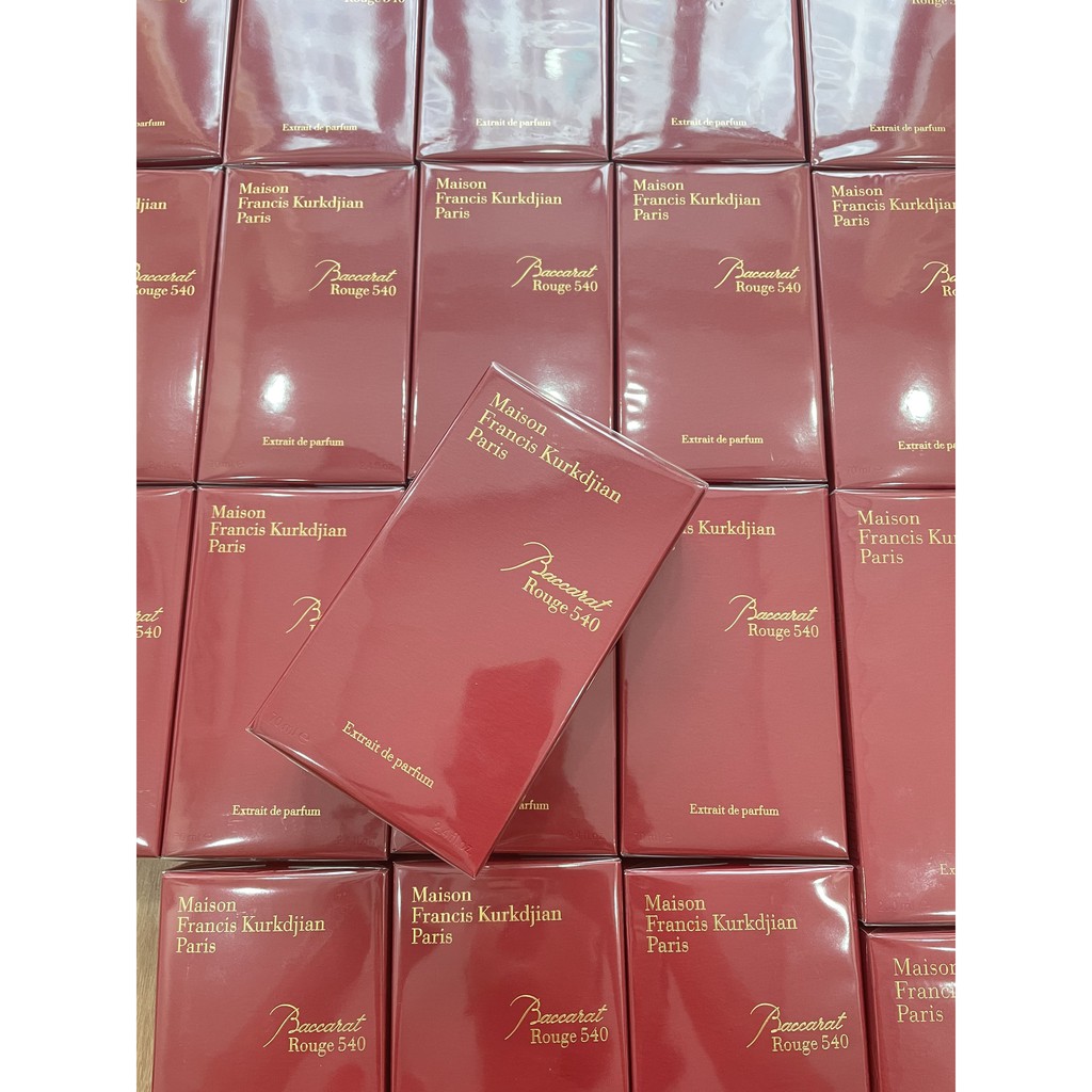 Maison Nước Hoa MFK Maison Đỏ Francis Kurkdjian Baccarat Rouge 540 Extrait De Parfum Fullsize 70ml 200ml