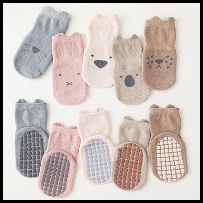 Tất Cao Cổ Chống Trơn Trượt Cho Bé Sơ Sinh Bé Trai, Bé Gái  Baby 0 - 3 Tuổi