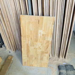 MẶT BÀN GỖ 30X60X1,8Cm (Giá Tại Xưởng) Mặt bàn gỗ cao su đầy đủ kích thước đã sơn,phủ bóng và bo góc-Mua về là dùng ngay