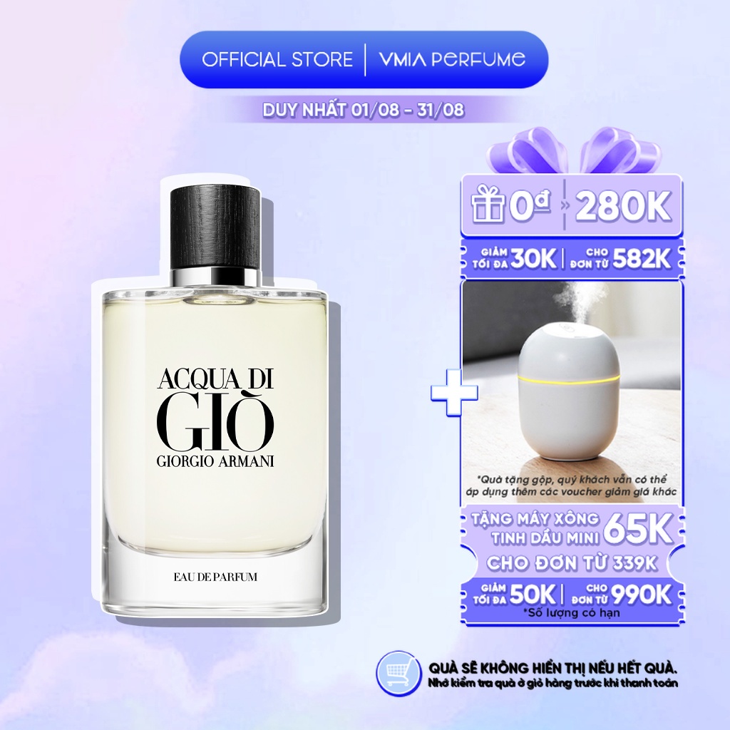 Nước Hoa Nam Giorgio Armani Acqua di Gio Eau de Parfum mẫu thử 2ml 5ml 10ml