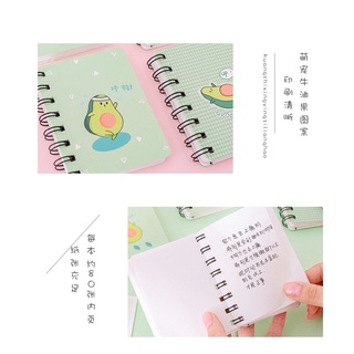 Sổ tay A7 hình trái bơ