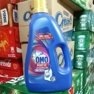 NƯỚC GIẶT OMO MATIC chai 3,6kg cho máy giặt cửa trước .