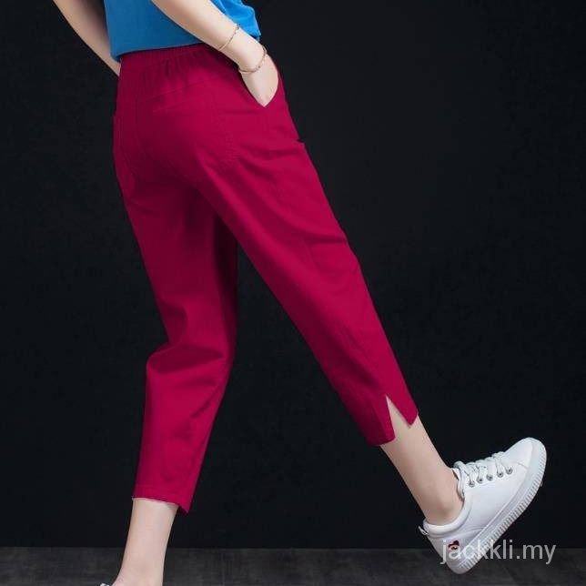 Quần Jeans Lửng Lưng Cao Màu Trắng Plus Size Phong Cách Hàn Quốc Thời Trang Mùa Hè Cho Nữ