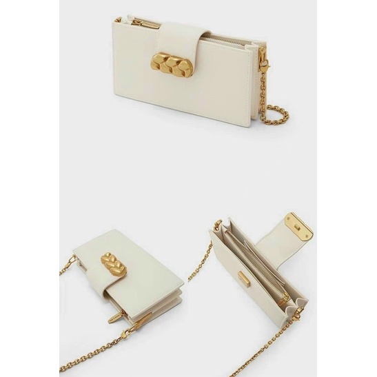 Clutch CK cầm tay mới sz 19cm fullbox