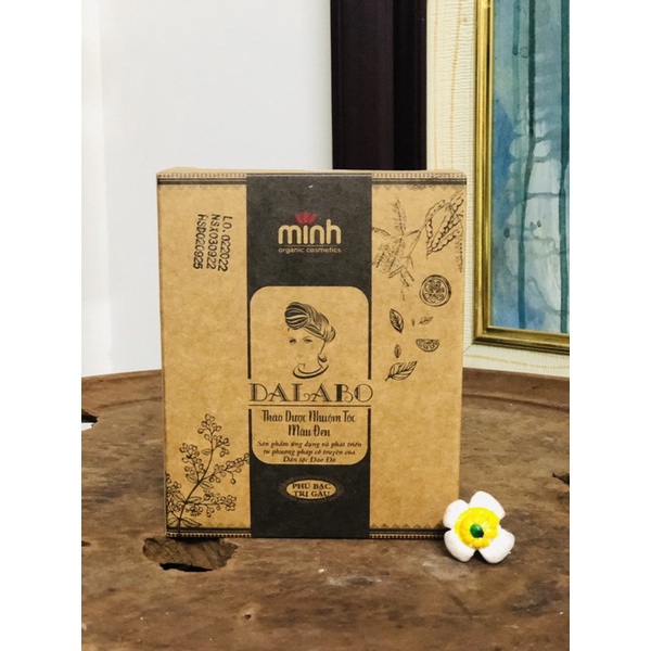 BỘT NHUỘM TÓC DALABO MÀU ĐEN