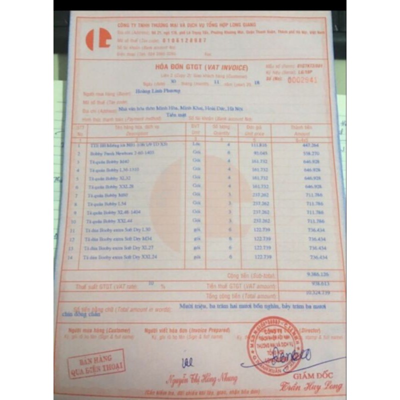 ✓ SẲN HÀNG✓™TÃ QUẦN BOBBY MEGA JUMBO XL84 + 12 MIẾNG.