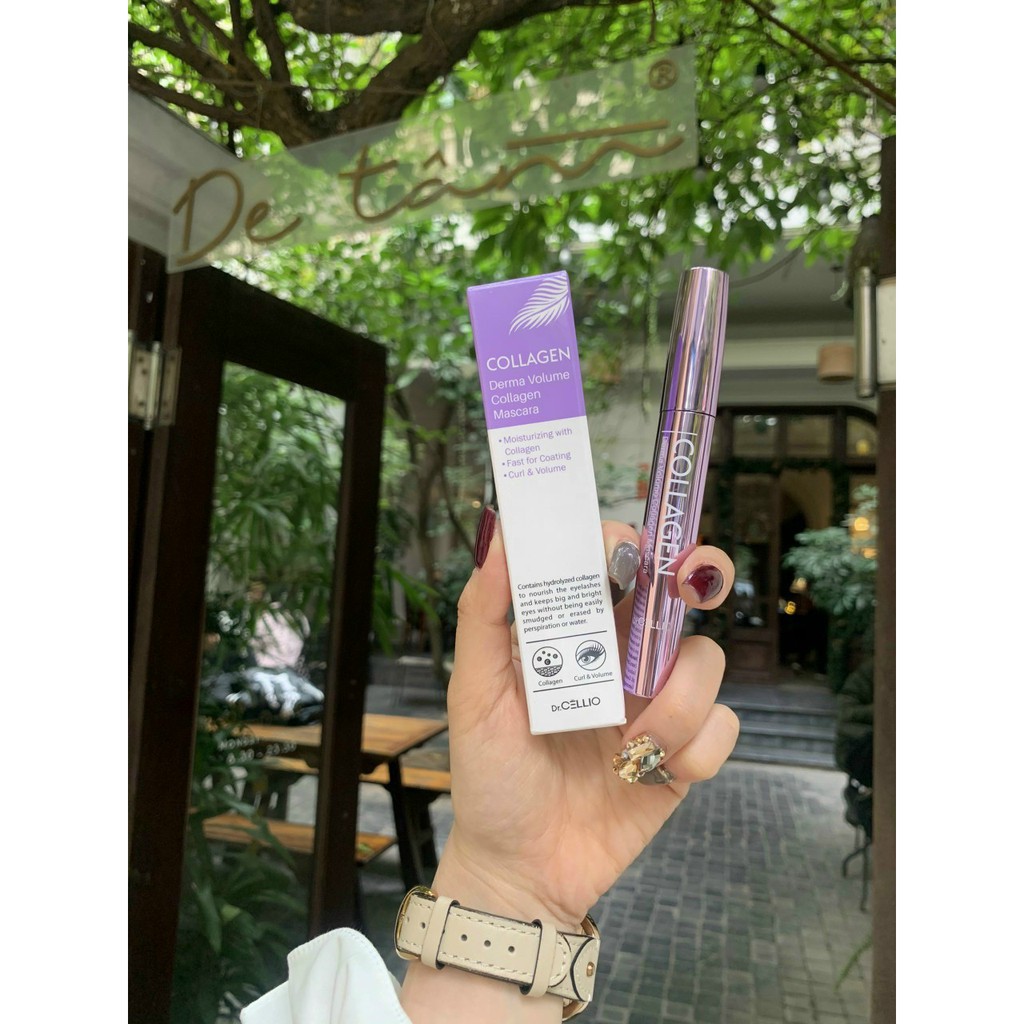 Mascara Tế Bào Gốc, Kích Thích Mọc Mi  Dr Cellio   Derma volume Collagen