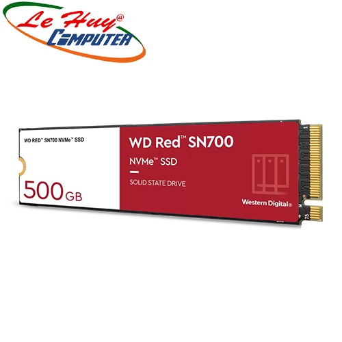 Ỗ cứng SSD Western Digital Red SN700 500GB M.2 2280 PCIE NVMe WDS500G1R0C