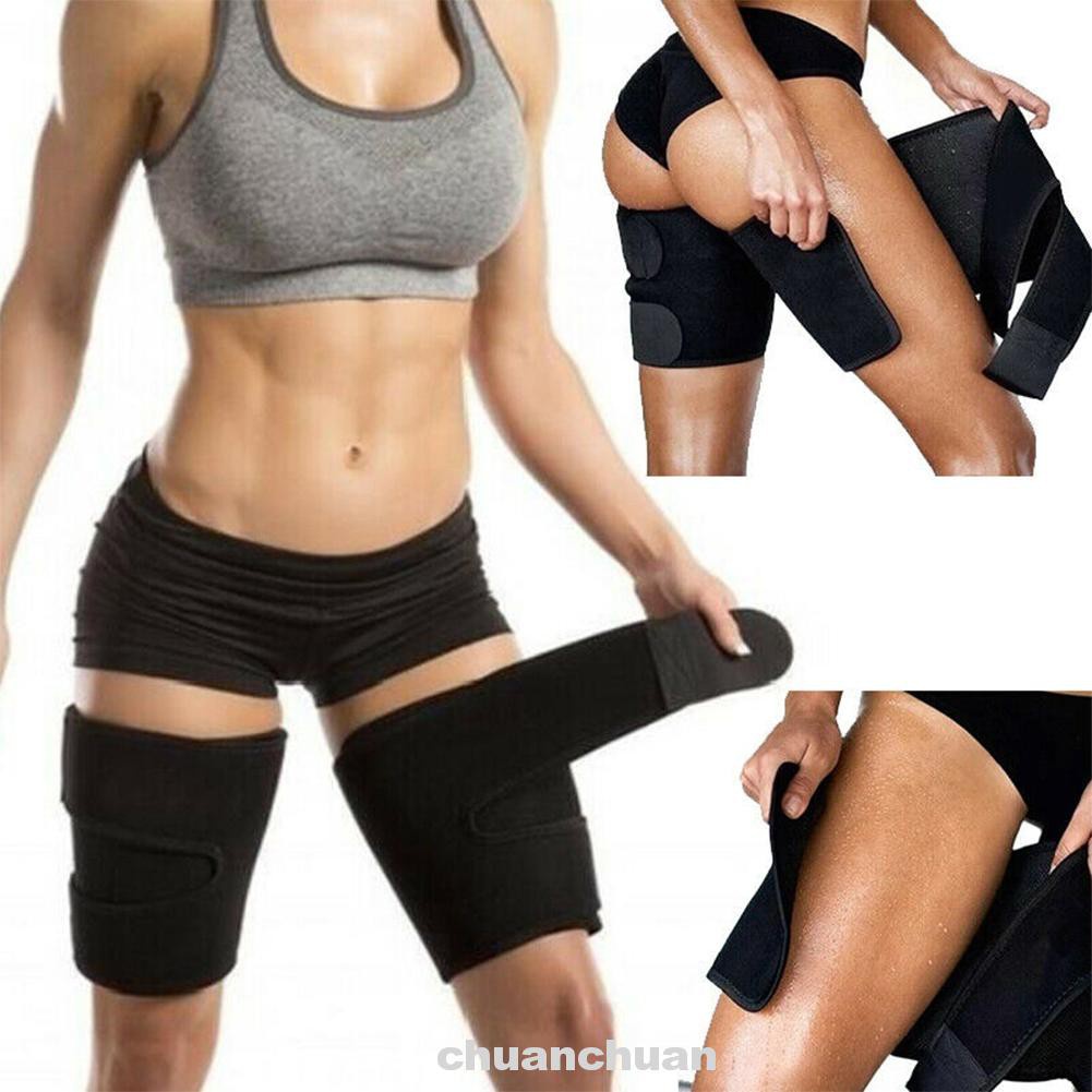 1 Pair Protective Sauna Sports Fitness Slimming Sweat Absorb Basketball Playing Leg Shaper