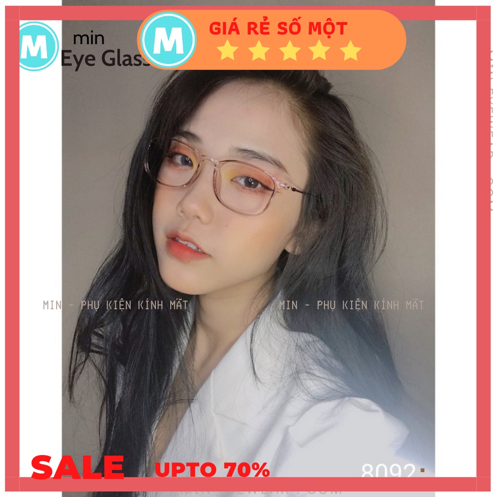 Gọng kính cận Unisex Nam Nữ Hàn quốc Fom nhỏ 80.92 - MIN Eyewear