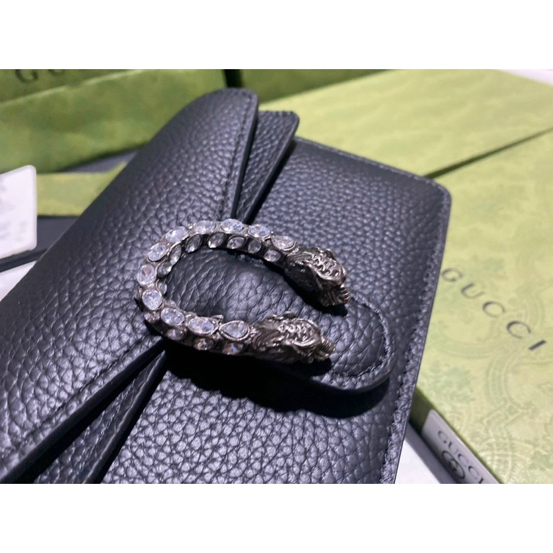 Túi xách đầu rồng khoá đính đá cao cấp