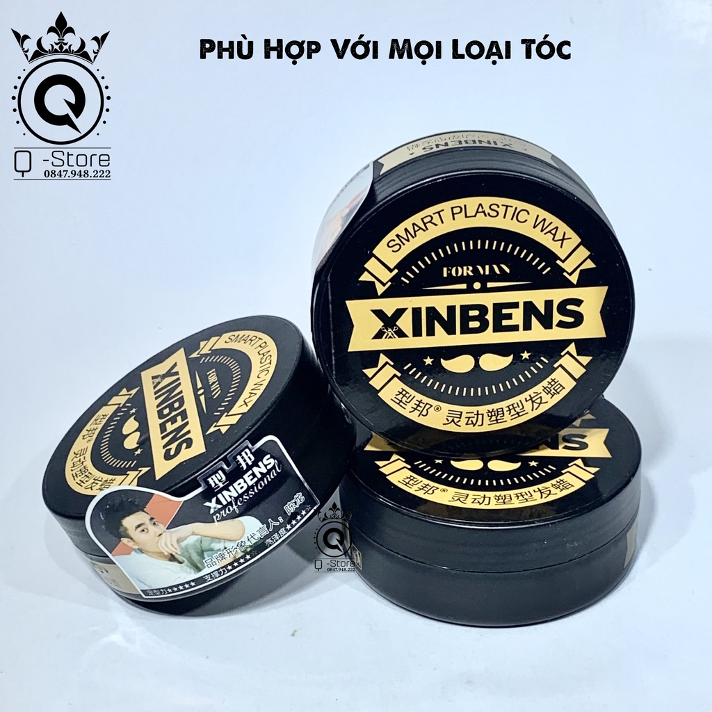 Sáp Vuốt Tóc Nam XINBENS FORMAN, Sáp Tóc Pomade Chính Hãng, chuyên gia tạo kiểu, giữ nếp tóc và tạo độ phồng hoàn hảo