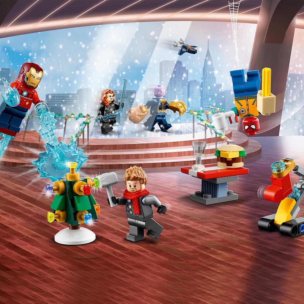 Lego Super Heroes 76196 - Bộ xếp hình Lego Super Heroes Advent Calendar 2021
