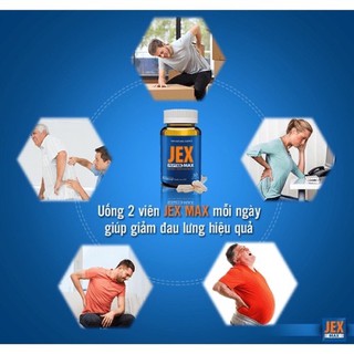 JEX MAX bổ khớp tái tạo sinh khớp phục hồi sụn khớp