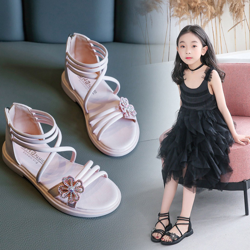 [SKM] Giày dép sandal công chúa cổ cao 21603