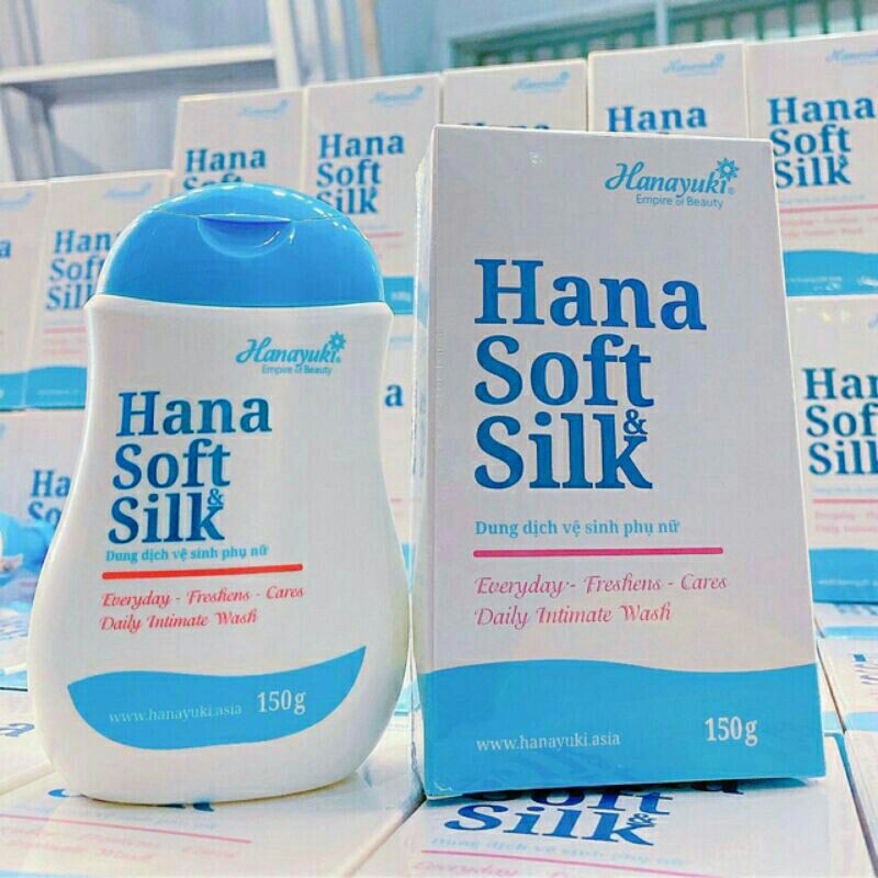 [ FREESHIP ] Dung dịch vệ sinh Hana Soft Silk chính hãng