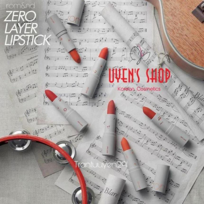 Son thỏi lì Romand Zero Layer Lipstick