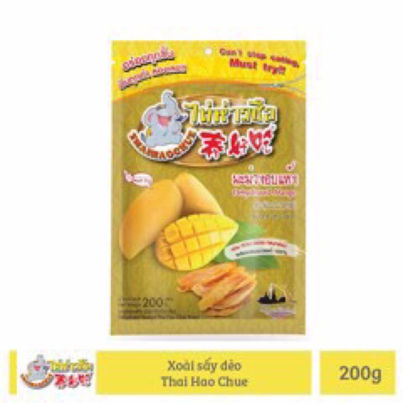 XOÀI SẤY DẺO THAIHAOCHUE - Đặc sản Thái Lan - 200g