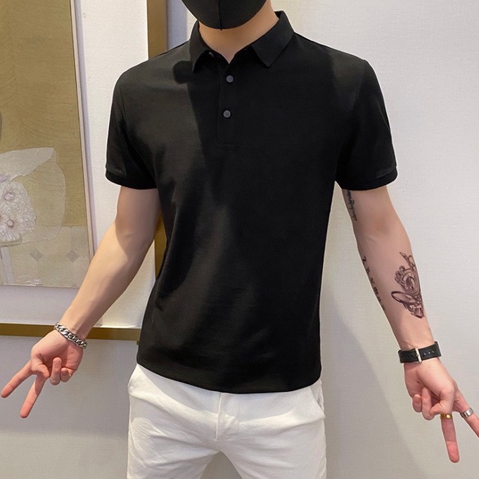 Áo Polo Nam cổ bẻ thun basic cộc tay vải cá sấu cotton phong cách trẻ trung chuẩn form nhiều màu AUTOMAN A11