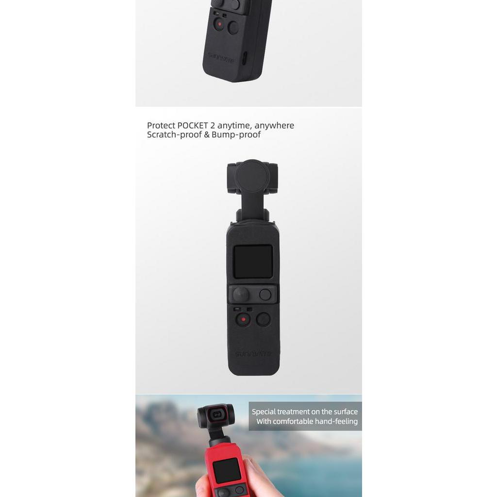 Vỏ Silicon Bảo Vệ Chống Trầy Xước Cho DJI Pocket 2 / Osmo Pocket 2