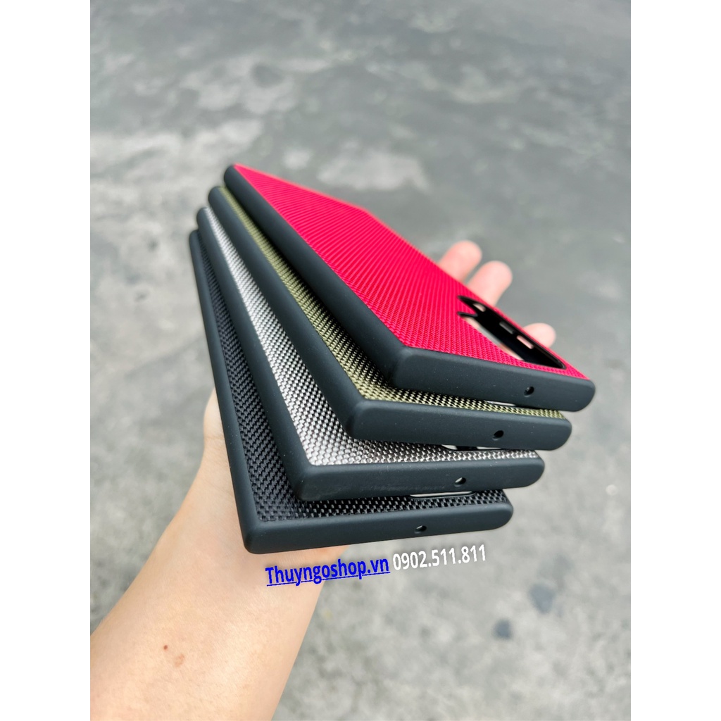 Ốp lưng vải viền nhựa dẻo Samsung S22 Ultra - S22 Plus - S22 - S21 Ultra - S21 Plus