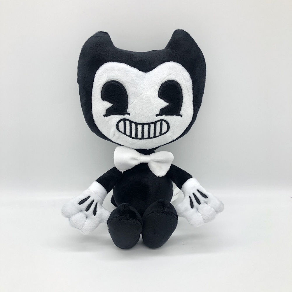 sunshine123 Cute Bendy the Ink Machine Boris Action Figure Plush Stuffed Doll Toy Kids Gift