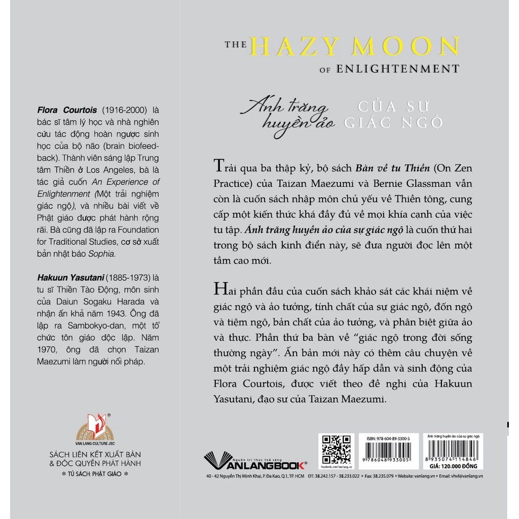 Sách -Ánh Trăng Huyền Ảo Của Sự Giác Ngộ (Bernie Glassman, Taizan Maezumi- Văn Lang)