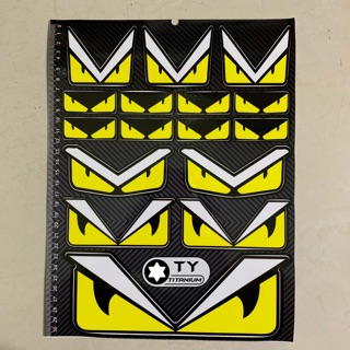 SET TEM MẮT 16 FENDI CỰC NGẦU CÓ HIỂN THỊ KÍCH THƯỚC TO NHỎ