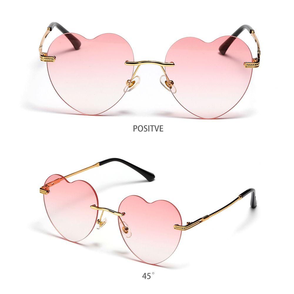 Kính Mát Hình Trái Tim Phong Cách Hip Hop Thời Trang