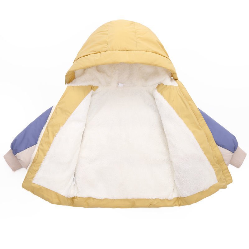 Cotton Lined Coat Keep Baby Fashionable