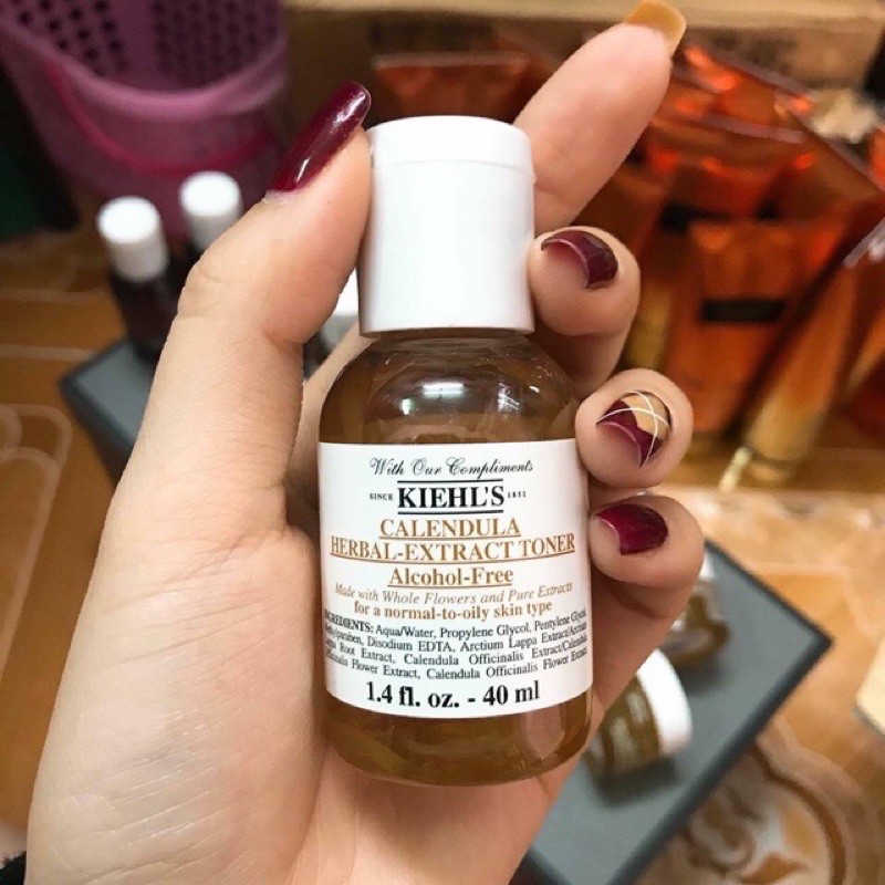 Toner Hoa Cúc Kiehl’s Calendula Herbal - Extract Toner Minisize 40ml | kiehls nước hoa hồng | BigBuy360 - bigbuy360.vn