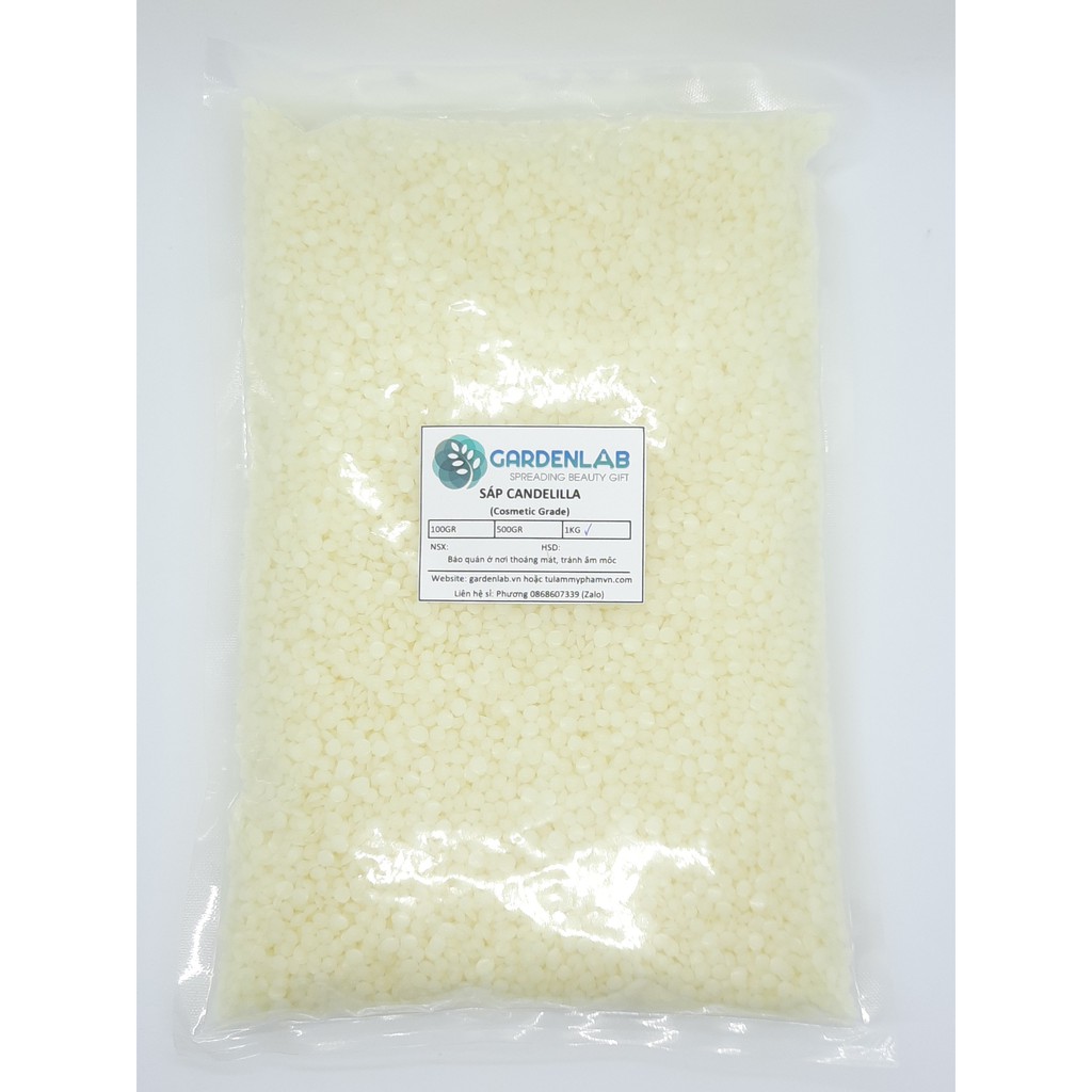 1KG Sáp Candelilla - Sáp Tạo Đặc Dùng Trong Mỹ Phẩm