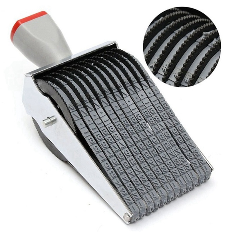 Set 2 Con Lăn Cao Su 12 Chữ Số Và 8 Dùng Trang Trí Sổ Tay Diy