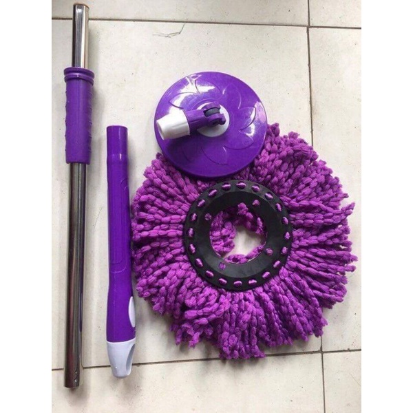 CÂY LAU NHÀ RỜI MÂM NHỰA XOAY 360 ĐỘ