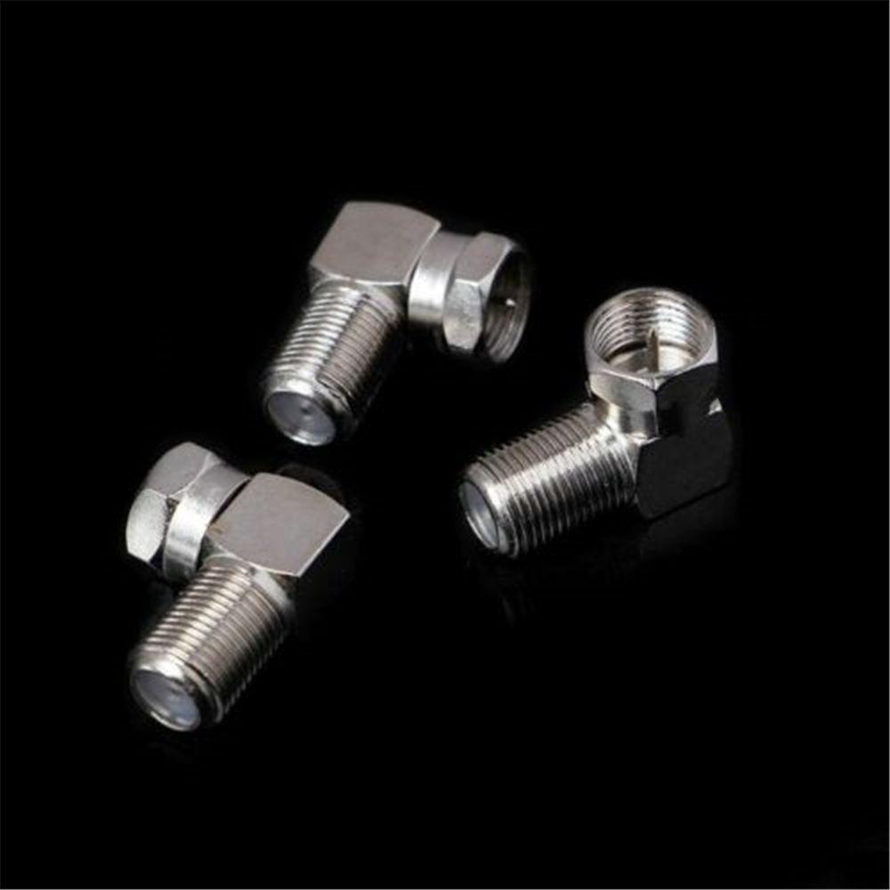 Set 3 Đầu Nối Đồng Trục TV Góc 90 Độ