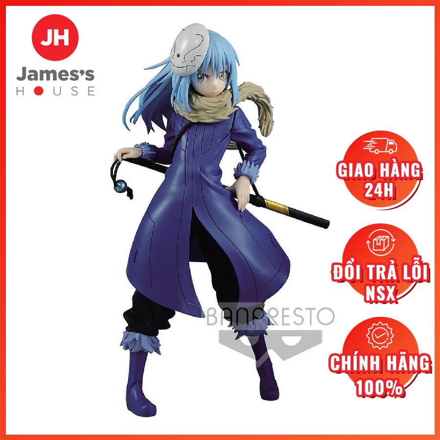 Mô Hình Figure Chính Hãng Anime Tensura Chuyển sinh thành Slime - Rimuru Tempest - Otherworlder Vol 9, Bandai Chính Hãng