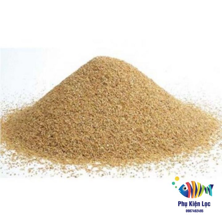 Cát Vàng Nắng Siêu Mịn 1kg - Nền Trang Trí Bể Cá, Bể Thủy Sinh