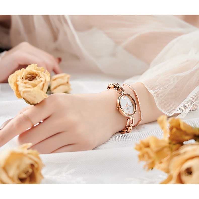 Julius Official | Đồng hồ nữ Julius JA-1258 dây thép