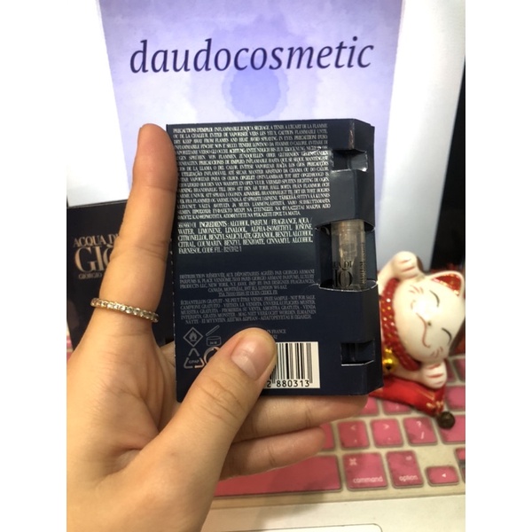 Nước hoa Giorgio Armani Acqua Di Giò Profondo EDP 1.2ml