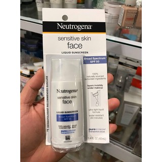 Kem chống nắng Neutrogena Sensitive skin Sunscreen SPF 50 - Mẫu mới
