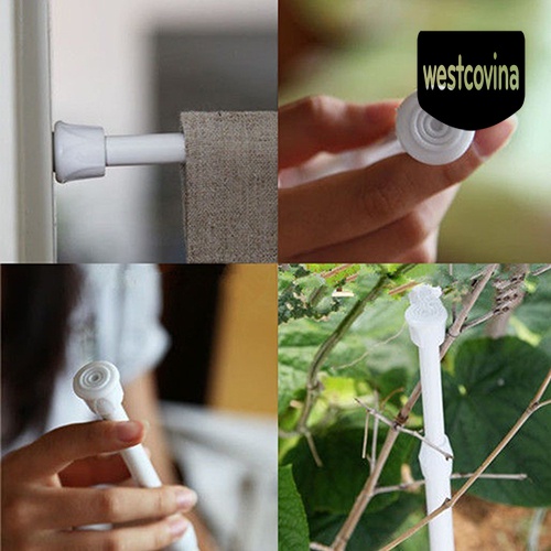 [Hot]☀ Thanh Treo Rèm Cửa Nhà Tắm Bằng Thép Carbon Có Thể Điều Chỉnh Độ Dài