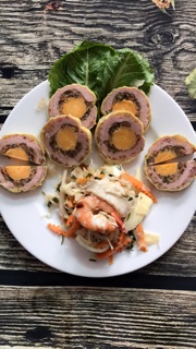 CHẢ HOA TRỨNG MUỐI - ĐẶC SẢN TRÀ VINH