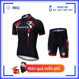  【TRONG KHO KUOTA Áo đua xe đạp nhẹ dành cho nam đặt áo ngắn tay áo đạp xe đạp nhanh khô 