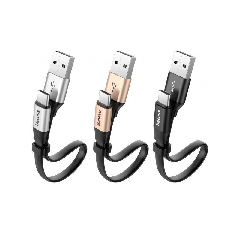 Cáp sạc và truyền dữ liệu tốc độ cao Baseus USB Type C ( 23cm, hỗ trợ Quick charge 3.0 )