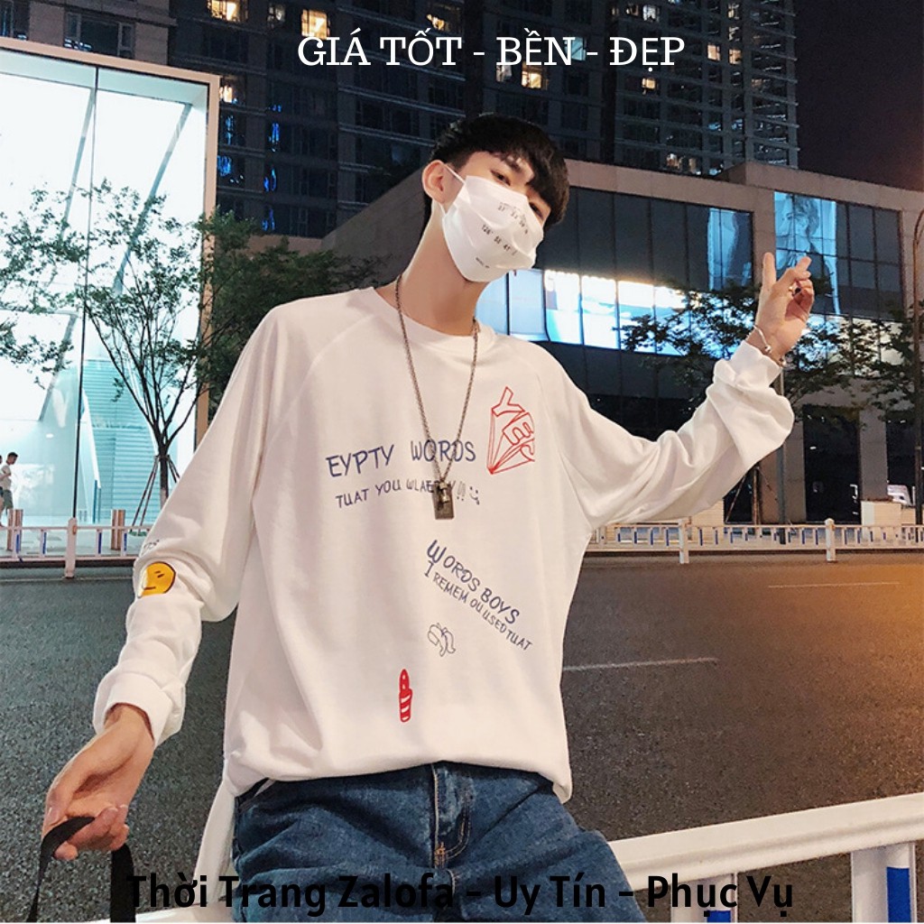 Áo thun tay dài nam Áo thun dài tay TD04 IN HÌNH vải dày mềm mịn, thoáng mát, co giãn tốt | BigBuy360 - bigbuy360.vn